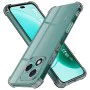 Калъф за Honor 400 Lite - Techsuit - Удароустойчив Clear Silicone - Опушено Черен
