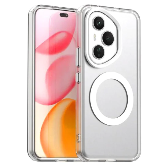 Калъф за Honor 400 Pro - CandyCase MagSafe - Бял