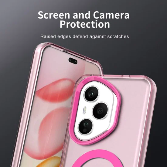 Калъф за Honor 400 Pro - CandyCase MagSafe - Розов