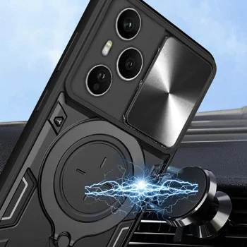 Калъф за Honor 400 Pro - Techsuit - CamGuard Pro - Червен