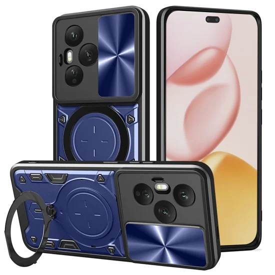 Калъф за Honor 400 Pro - Techsuit - CamGuard Pro - Син