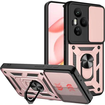 Калъф за Honor 400 Pro - Techsuit - CamShield Series - Розово Злато - Златист