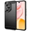 Калъф за Honor 400 Pro - Techsuit - Carbon Silicone - Черен
