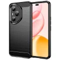 Калъф за Honor 400 Pro - Techsuit - Carbon Silicone - Черен