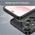 Калъф за Honor 400 Pro - Techsuit - Carbon Silicone - Син