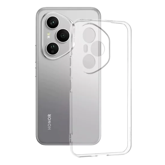 Калъф за Honor 400 Pro - Techsuit - Clear Silicone - Прозрачен