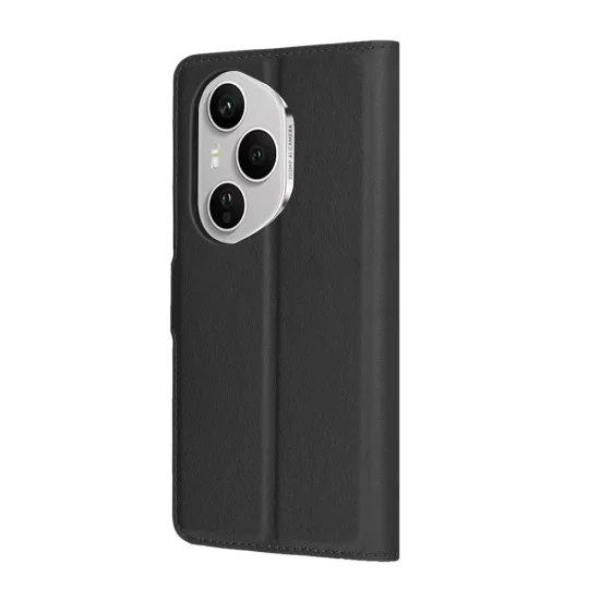 Калъф за Honor 400 Pro - Techsuit - Leather Folio - Черен