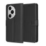 Калъф за Honor 400 Pro - Techsuit - Leather Folio - Черен