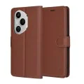Калъф за Honor 400 Pro - Techsuit - Leather Folio - Кафяв