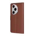 Калъф за Honor 400 Pro - Techsuit - Leather Folio - Кафяв