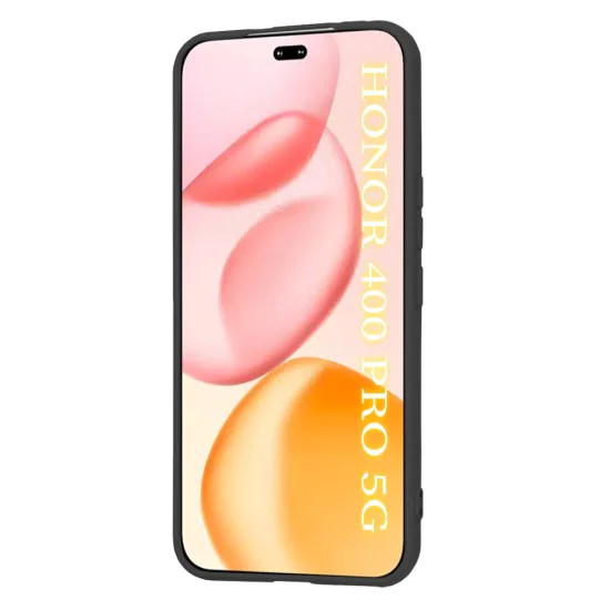 Калъф за Honor 400 Pro - Techsuit - SoftFlex - Черен