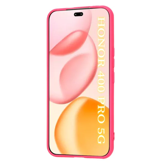 Калъф за Honor 400 Pro - Techsuit - SoftFlex - Hot Розов