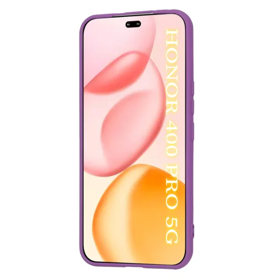 Калъф за Honor 400 Pro - Techsuit - SoftFlex - Лилав