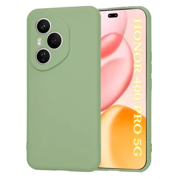 Калъф за Honor 400 Pro - Techsuit - SoftFlex - Ментово Зелен