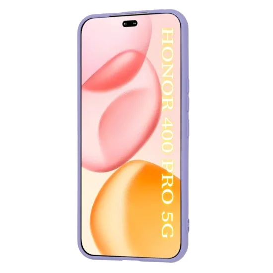 Калъф за Honor 400 Pro - Techsuit - SoftFlex - Светло лилав