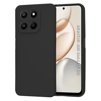 Калъф за Honor 400 Smart 5G / 400 Smart 4G / X7d 4G - Techsuit SoftFlex - Черен
