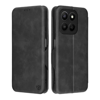 Калъф за Honor 400 Smart 5G / X7d 4G - Techsuit Safe Wallet Plus - Черно