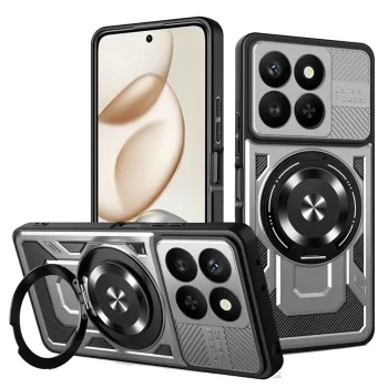 Калъф за Honor 400 Smart / X7d 4G - Techsuit RuggedCam - Сив