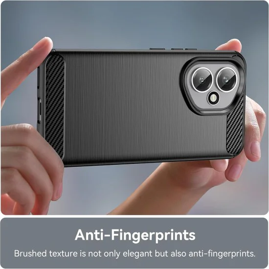 Калъф за Honor 400 - Techsuit - Carbon Silicone - Син