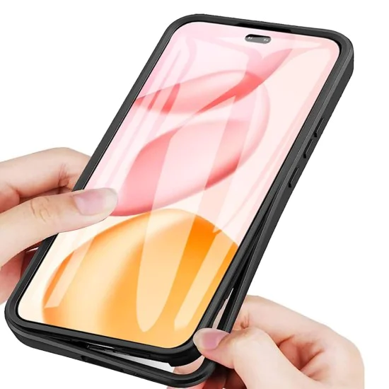 Калъф за Honor 400 - Techsuit - ColorVerse 360 ​​Series + Screen Protector - Лилав