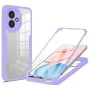 Калъф за Honor 400 - Techsuit - ColorVerse 360 ​​Series + Screen Protector - Лилав