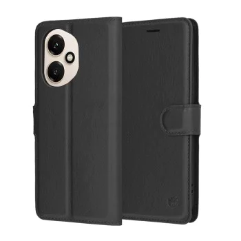 Калъф за Honor 400 - Techsuit - Leather Folio - Черен