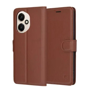 Калъф за Honor 400 - Techsuit - Leather Folio - Кафяв