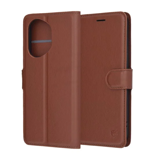 Калъф за Honor 400 - Techsuit - Leather Folio - Кафяв