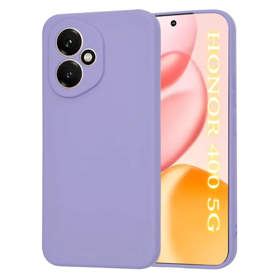 Калъф за Honor 400 - Techsuit - SoftFlex - Светло лилав