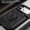Калъф за Honor 600 / 600 Pro - CamShield Series - Techsuit - Черен