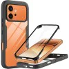 Калъф за Honor 600 / 600 Pro - ColorVerse 360 Series + протектор - Techsuit - Черен
