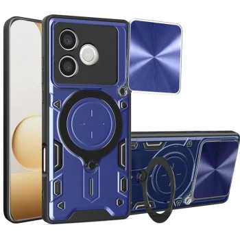 Калъф за Honor 600 Lite - CamGuard Pro - Techsuit - Син