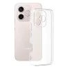 Калъф за Honor 600 Lite - Clear Silicone - Techsuit - Прозрачен