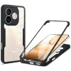 Калъф за Honor 600 Lite - ColorVerse 360 Series + протектор - Techsuit - Черен