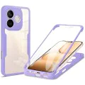 Калъф за Honor 600 Lite - ColorVerse 360 Series + протектор - Techsuit - Лилав