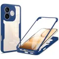 Калъф за Honor 600 Lite - ColorVerse 360 Series + протектор - Techsuit - Син