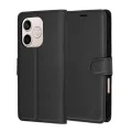 Калъф за Honor 600 Lite - Leather Folio - Techsuit - Черен