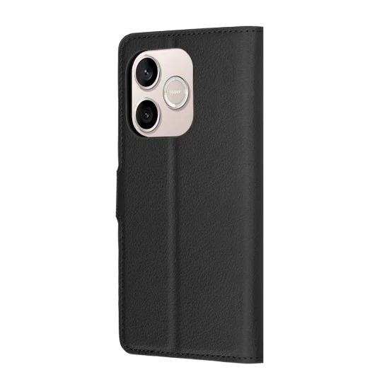 Калъф за Honor 600 Lite - Leather Folio - Techsuit - Черен