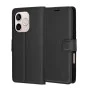 Калъф за Honor 600 Lite - Leather Folio - Techsuit - Черен