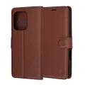 Калъф за Honor 600 Lite - Leather Folio - Techsuit - Кафяв