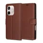 Калъф за Honor 600 Lite - Leather Folio - Techsuit - Кафяв