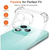 Калъф за Honor 600 Lite - Shockproof Clear Silicone - Techsuit - Прозрачен