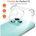 Калъф за Honor 600 Lite - Shockproof Clear Silicone - Techsuit - Прозрачен