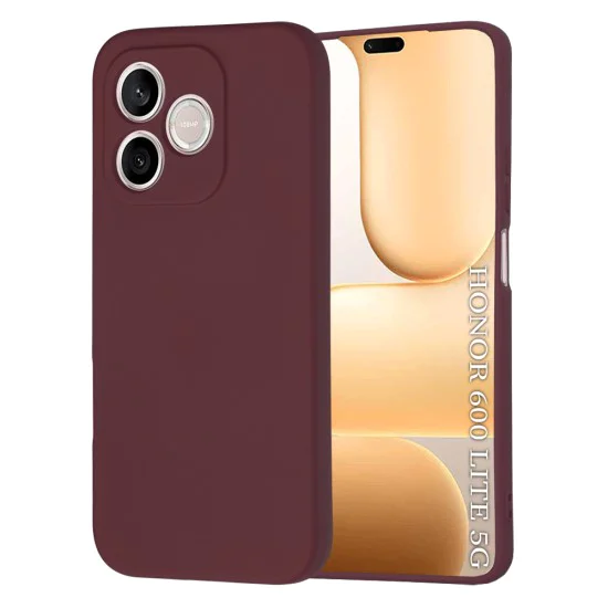 Калъф за Honor 600 Lite - SoftFlex - Techsuit - Plum Red