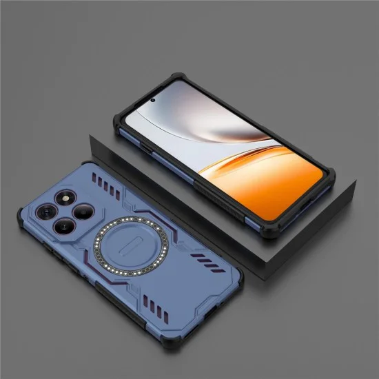 Калъф за Honor 600 Pro - ArmorMag Case - Techsuit - Син