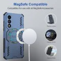 Калъф за Honor 600 Pro - ArmorMag Case - Techsuit - Син