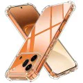 Калъф за Honor 600 Pro - Shockproof Clear Silicone - Techsuit - Прозрачен