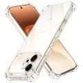 Калъф за Honor 600 - Shockproof Clear Silicone - Techsuit - Прозрачен
