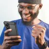 Калъф за Honor 80 Pro / Honor 90 Pro - Carbon Silicone - Techsuit - Черен