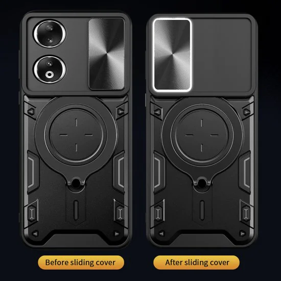 Калъф за Honor 90 - CamGuard Pro - Черен